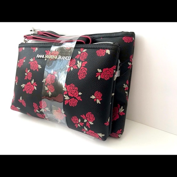 🎉HP🎉🆕🌹NWT 2pc Cosmetic Case Set - Picture 3 of 8
